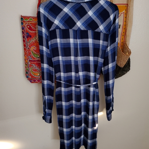 Bll nyc long flannel/flannel dress - Picture 3 of 3